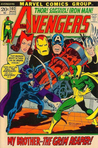 Avengers #102 (1972) Comic Books Avengers