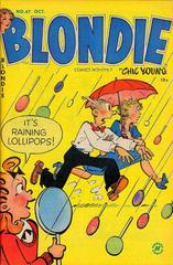 Blondie Comics Monthly #47 (1952) Comic Books Blondie Comics Monthly Prices