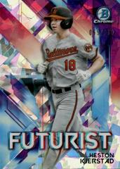 Heston Kjerstad [Atomic Refractor] Baseball Cards 2021 Bowman Chrome Futurist Prices