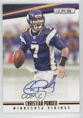 Christian Ponder [Autograph] #79 Football Cards 2012 Panini Rookies & Stars Prices