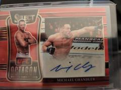 Michael Chandler [Red] Ufc Cards 2022 Panini Select UFC Octagon Action Signatures Prices