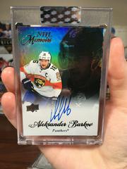 Aleksander Barkov Hockey Cards 2020 Upper Deck Clear Cut NHL Memoirs Autographs Prices