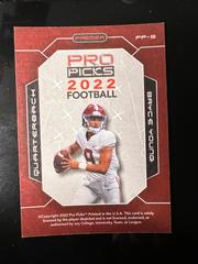 Rears | Bryce Young [Red Foil] Football Cards 2022 Pro Picks Premier