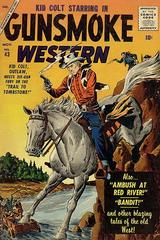 Gunsmoke Western #43 (1957) Comic Books Gunsmoke Western Prices