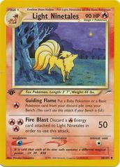 Light Ninetales [1st Edition] #50 Prices | Pokemon Neo Destiny