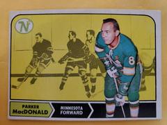 Parker MacDonald #55 Hockey Cards 1968 O-Pee-Chee Prices
