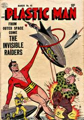 Plastic Man #45 (1954) Comic Books Plastic Man Prices