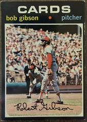 Bob Gibson Baseball Cards 1971 Topps Prices