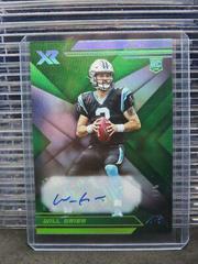 Will Grier [Autograph Green] #105 Football Cards 2019 Panini XR Prices