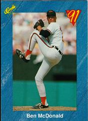 Ben McDonald #T14 Baseball Cards 1991 Classic Prices