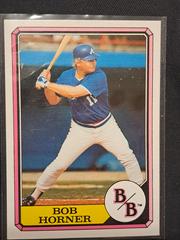 Bob Horner #23 Baseball Cards 1987 Boardwalk & Baseball Prices
