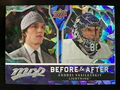 Andrei Vasilevskiy Hockey Cards 2021 Upper Deck MVP Before and After Prices
