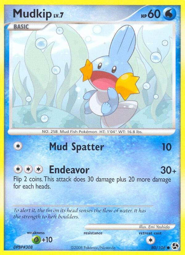 Mudkip #80 Pokemon Great Encounters