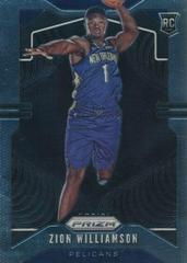 Zion Williamson [Ball in One Hand] Basketball Cards 2019 Panini Prizm Prices