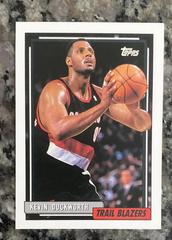 Kevin Duckworth Basketball Cards 1992 Topps Prices