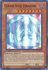 Clear Vice Dragon [1st Edition] LCGX-EN209 YuGiOh Legendary Collection 2: The Duel Academy Years Mega Pack Prices