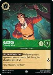 Gaston - Scheming Suitor #83 Lorcana Rise of the Floodborn Prices