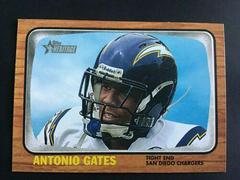 Antonio Gates #45 Football Cards 2005 Topps Heritage Prices