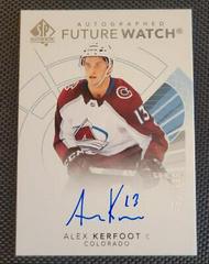 Alex Kerfoot [Future Watch Black Silver Ink Autograph] #173 Hockey Cards 2017 SP Authentic Prices