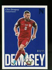 Clint Dempsey [Blue] Soccer Cards 2017 Panini Nobility Prices