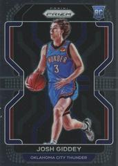 Josh Giddey Basketball Cards 2021 Panini Prizm Prices