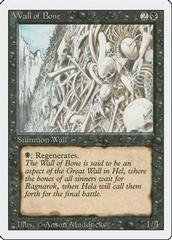Wall of Bone #134 Magic Revised Prices