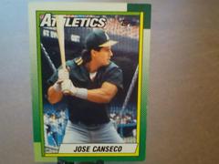 Jose Canseco #250 Baseball Cards 1990 Topps Prices