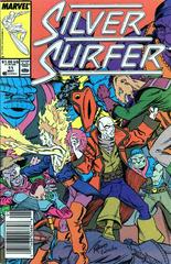 Silver Surfer [Newsstand] #11 (1988) Comic Books Silver Surfer Prices