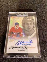Alexander Romanov Hockey Cards 2020 Upper Deck Clear Cut NHL Memoirs Autographs Prices