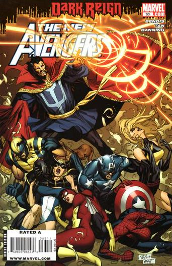 New Avengers #53 (2009) Cover Art