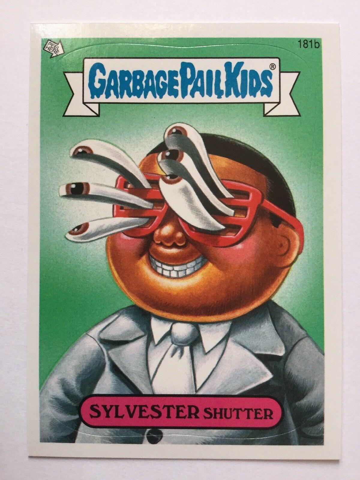 SYLVESTER SHUTTER #181b 2013 Garbage Pail Kids