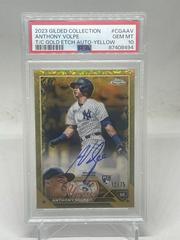 Anthony Volpe [Auto Yellow] #CGAAV Baseball Cards 2023 Topps Gilded Collection Prices