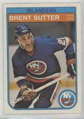 Brent Sutter Hockey Cards 1982 O-Pee-Chee Prices
