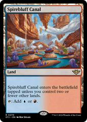 Spirebluff Canal [Foil] #270 Magic Outlaws of Thunder Junction Prices