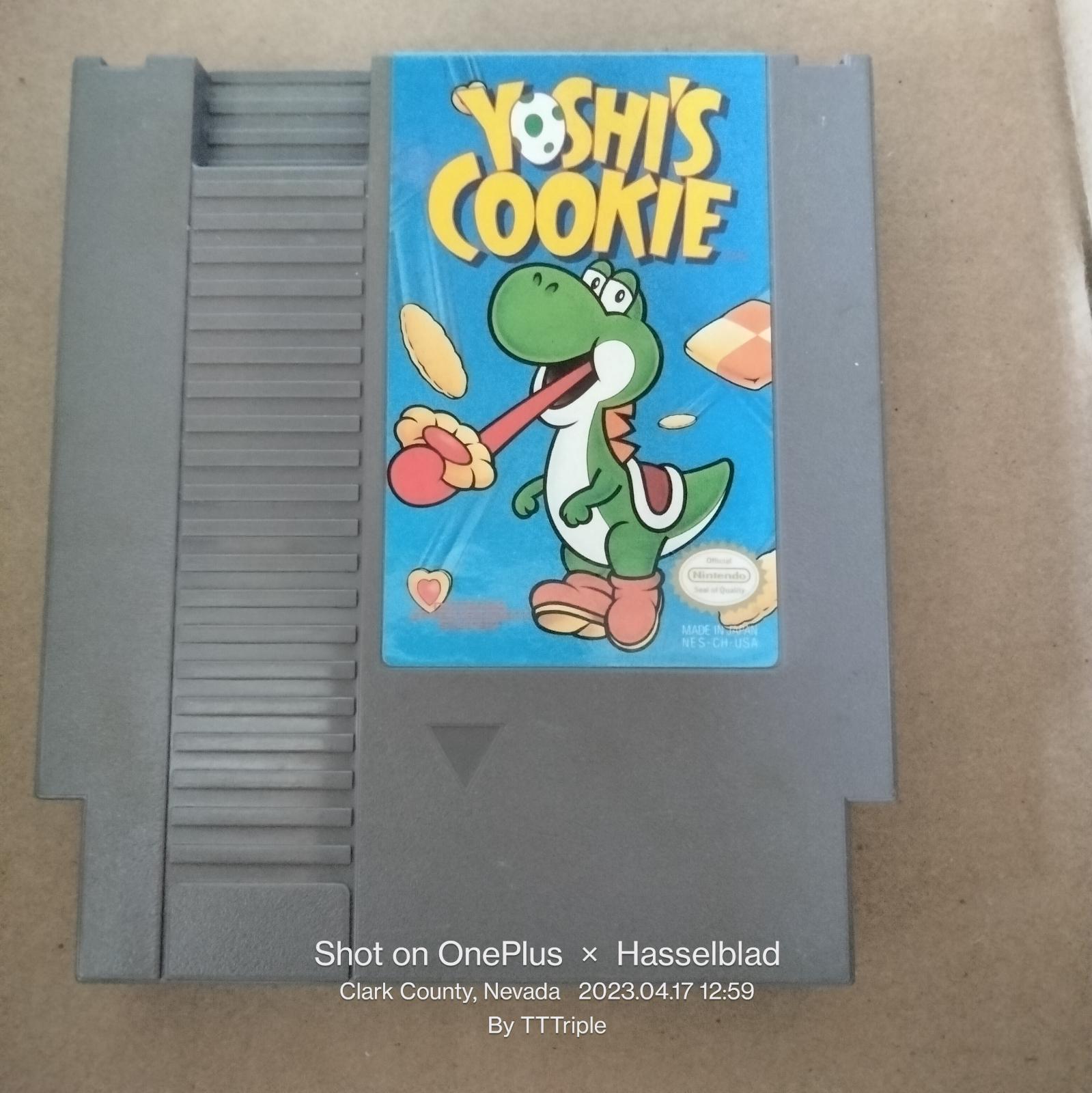 Yoshi's Cookie Item only NES