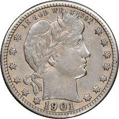 1901 S Coins Barber Quarter Prices