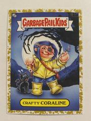 Crafty Coraline [Gold] Garbage Pail Kids Book Worms Prices