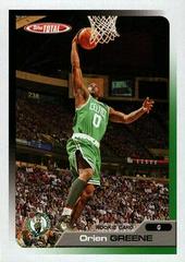 Orien Greene Basketball Cards 2005 Topps Total Prices