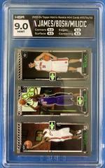 LeBron James/ Chris Bosh/ Darko Milicic Basketball Cards 2003 Topps Rookie Matrix Mini Prices