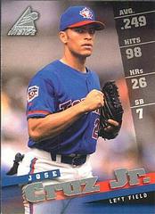 Jose Cruz Jr #91 Baseball Cards 1998 Pinnacle Inside Prices