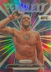 Ciryl Gane [Silver] #16 Ufc Cards 2023 Panini Prizm UFC Fearless Prices