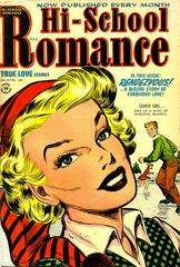 Hi-School Romance #25 (1954) Comic Books Hi-School Romance Prices