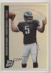 Donovan McNabb [Chrome Refractor] #5 Football Cards 2006 Topps Draft Picks & Prospects Prices