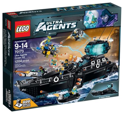 Ultra Agents Ocean HQ #70173 LEGO Ultra Agents