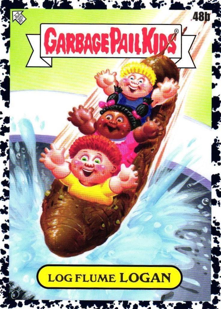 Log Flume LOGAN [Black] 48b Prices Garbage Pail Kids Go on Vacation GPK Cards