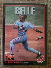 Albert Belle #8 Baseball Cards 1993 Panini Donruss Triple Play Prices