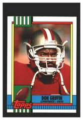 Don Griffin Football Cards 1990 Topps Tiffany Prices