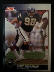 Burt Grossman #551 Football Cards 1991 Score Prices