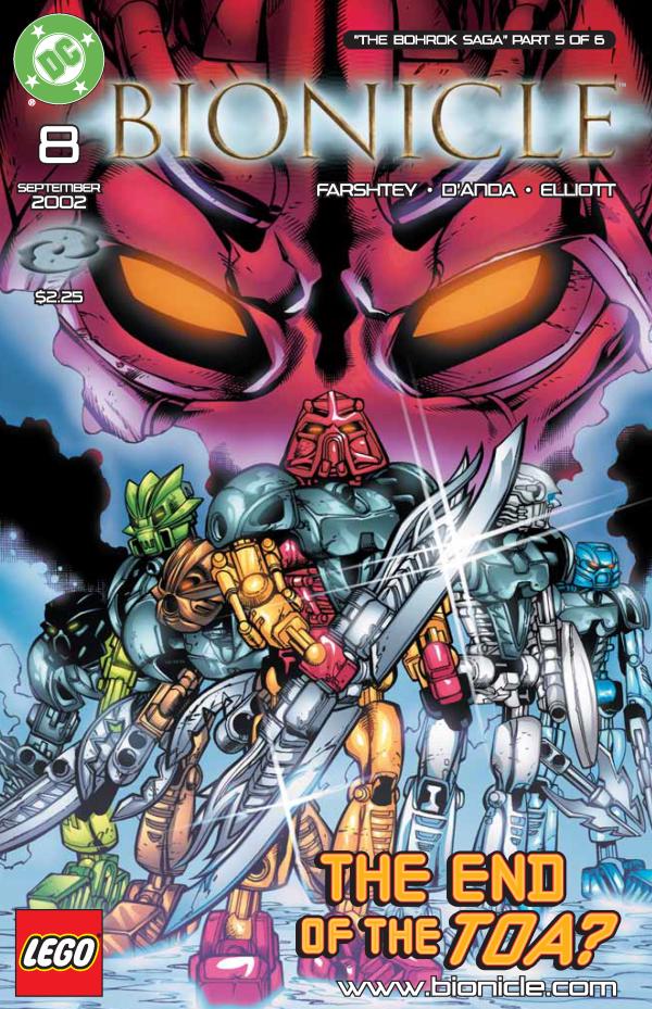 Bionicle #8 (2002) Comic Books Bionicle