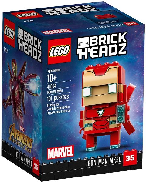 Iron Man MK50 #41604 LEGO BrickHeadz